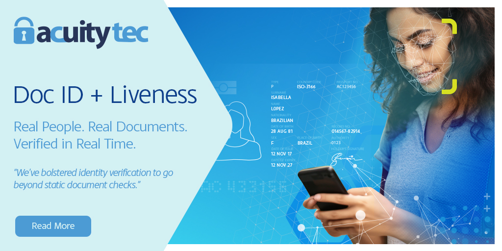 AcuityTec | PR: Enhanced Doc ID + Liveness
